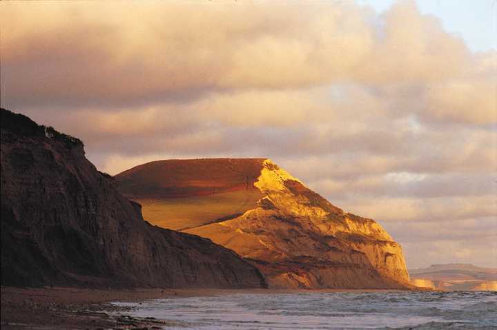 Golden Cap in Dorset